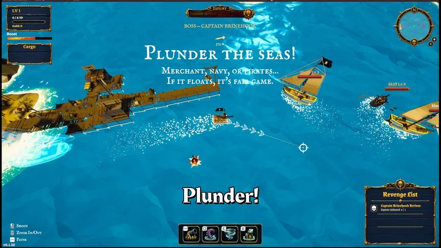 Скриншот 1 к игре Plunderfall