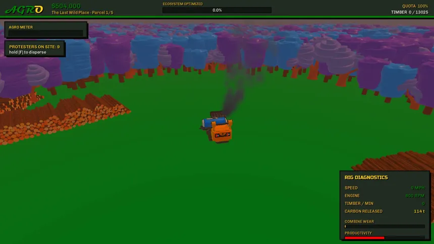 Скриншот 2 к игре EVIL Agribusiness Simulator