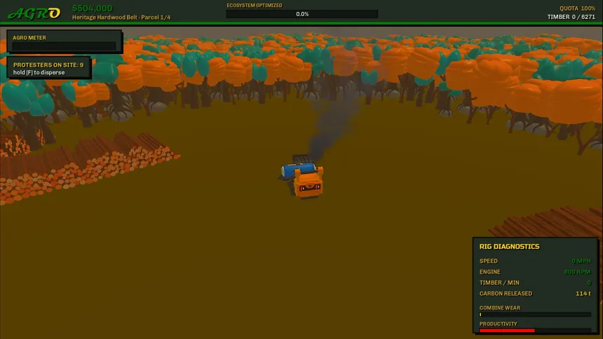 Скриншот 4 к игре EVIL Agribusiness Simulator