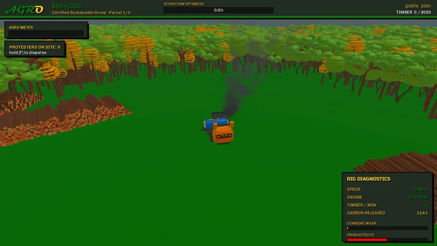 Скриншот 5 к игре EVIL Agribusiness Simulator