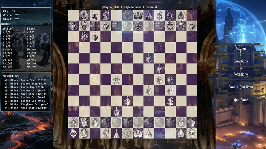 Скриншот 1 к игре Altus Chess-Archaic Beginnings
