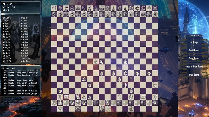 Скриншот 2 к игре Altus Chess-Archaic Beginnings