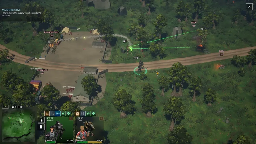 Скриншот 4 к игре Merc Commander