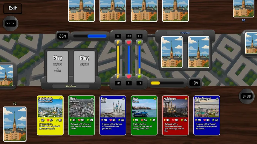 Скриншот 2 к игре City Cardz