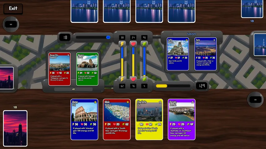 Скриншот 4 к игре City Cardz