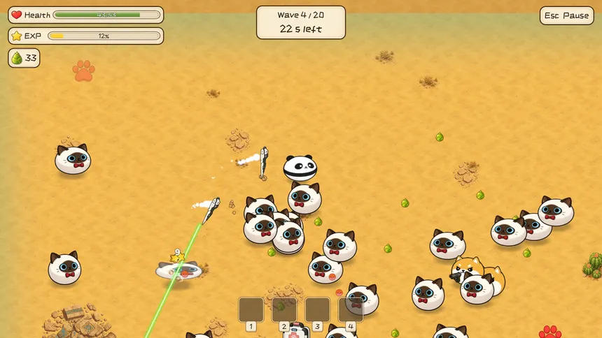 Скриншот 3 к игре 熊猫喵 Panda vs Meow