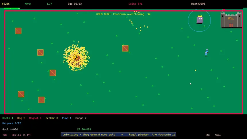 Скриншот 1 к игре The King Got Too Much Gold