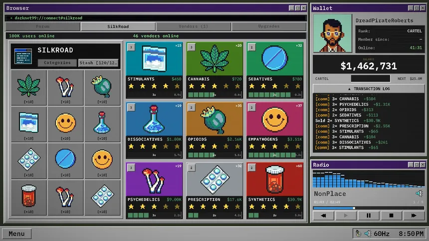 Скриншот 1 к игре DarkNet99