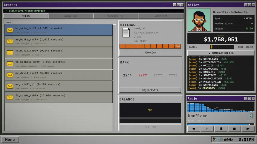Скриншот 3 к игре DarkNet99