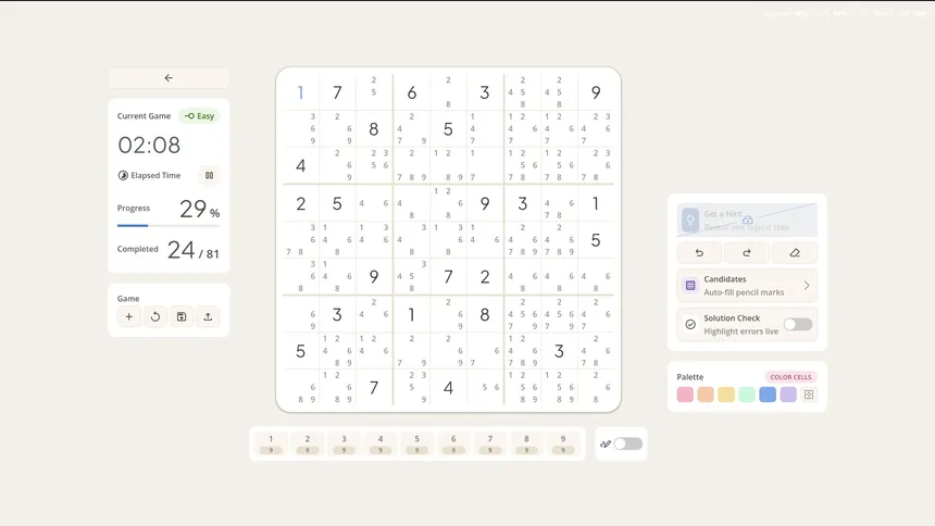 Скриншот 4 к игре Via Sudoku