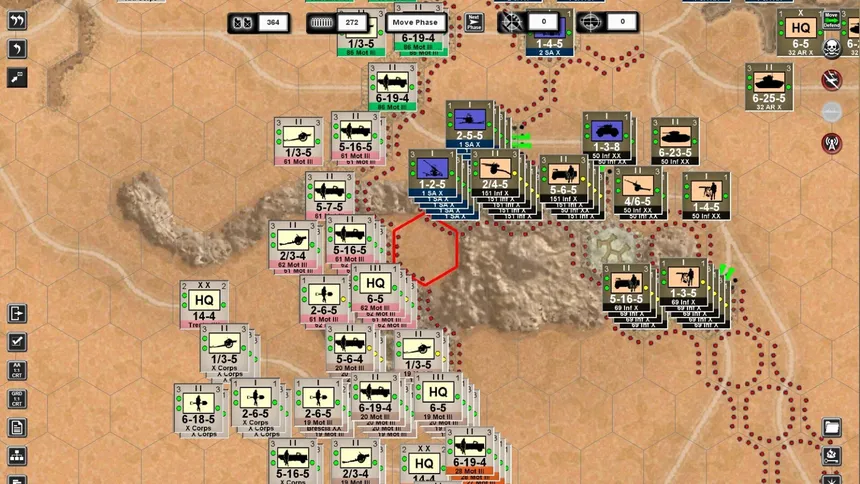 Скриншот 4 к игре WEGO World War II: Desert War
