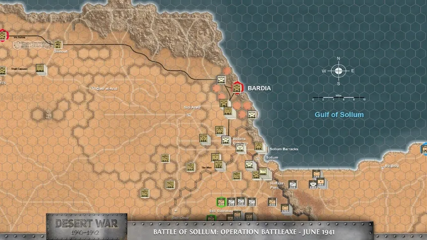 Скриншот 5 к игре WEGO World War II: Desert War