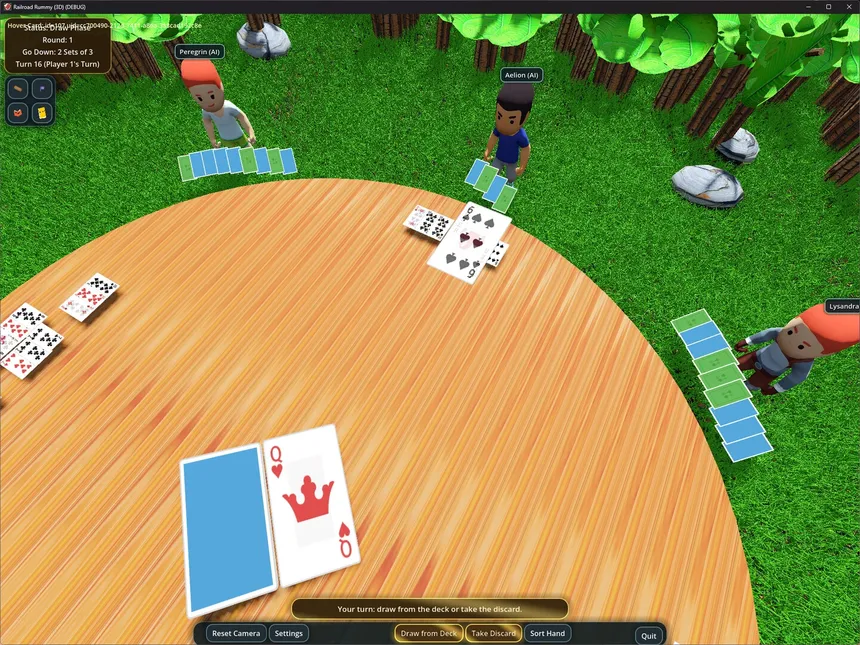 Скриншот 2 к игре Railroad Rummy