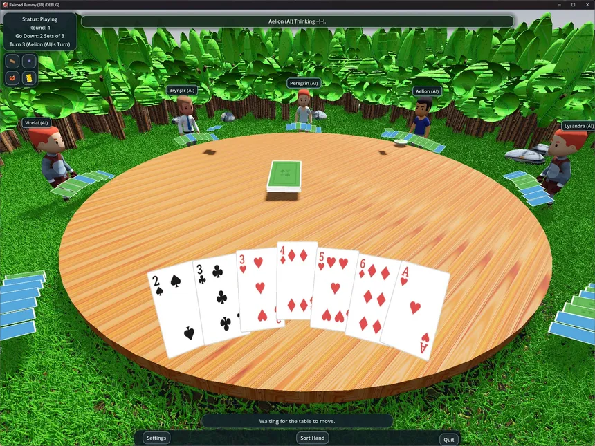 Скриншот 3 к игре Railroad Rummy