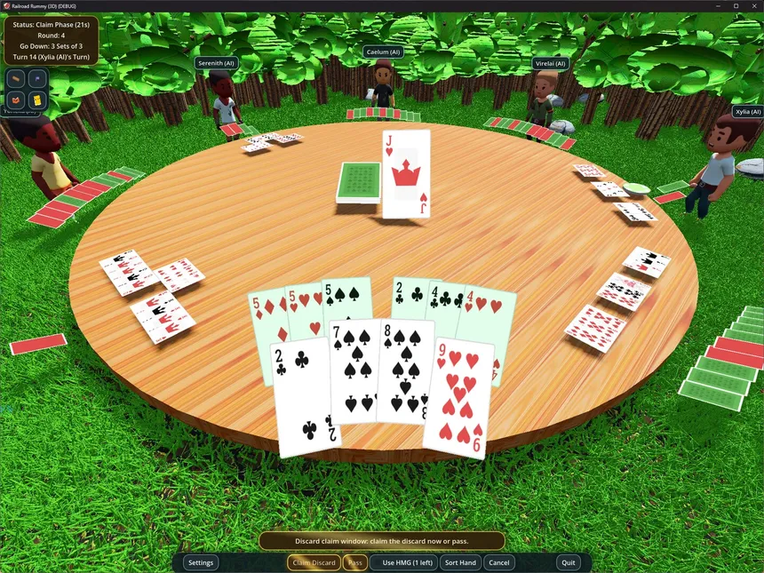 Скриншот 4 к игре Railroad Rummy