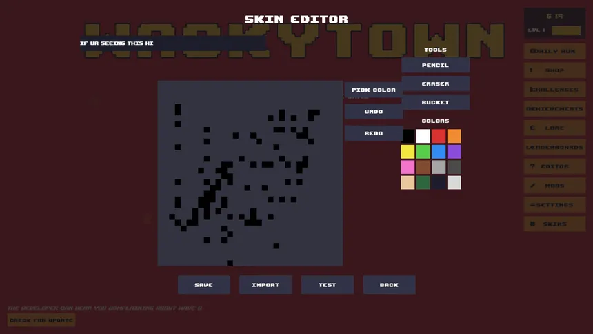 Скриншот 1 к игре The Wackytown Game