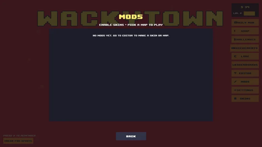 Скриншот 2 к игре The Wackytown Game