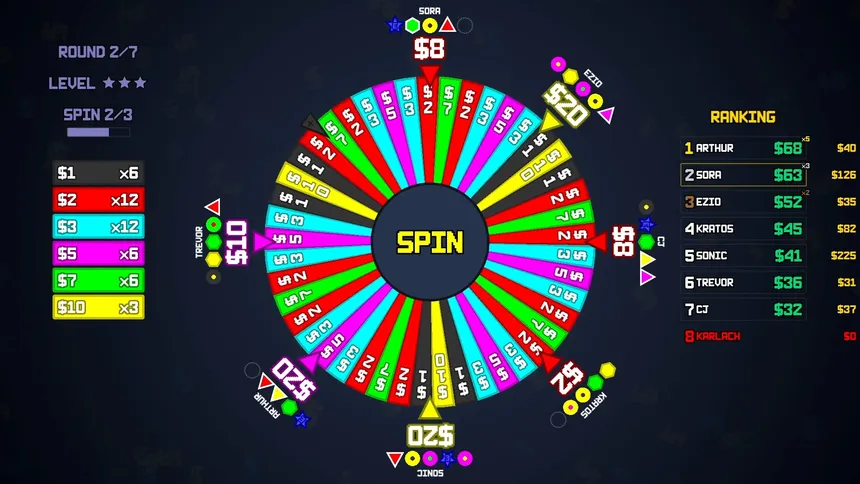 Скриншот 4 к игре SPIN RIVALS