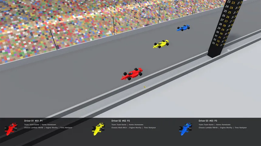 Скриншот 3 к игре US Open Wheel 85-95 Manager