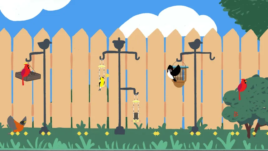 Скриншот 1 к игре Backyard Birdwatching