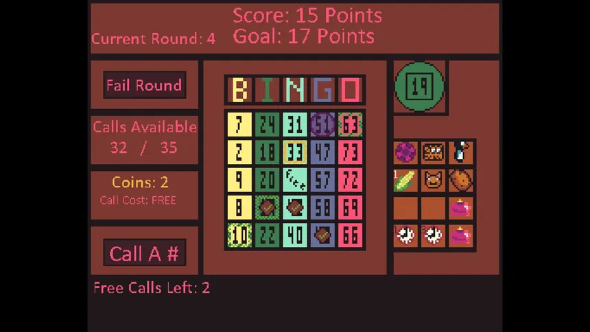 Скриншот 1 к игре Its Flammin Bingo