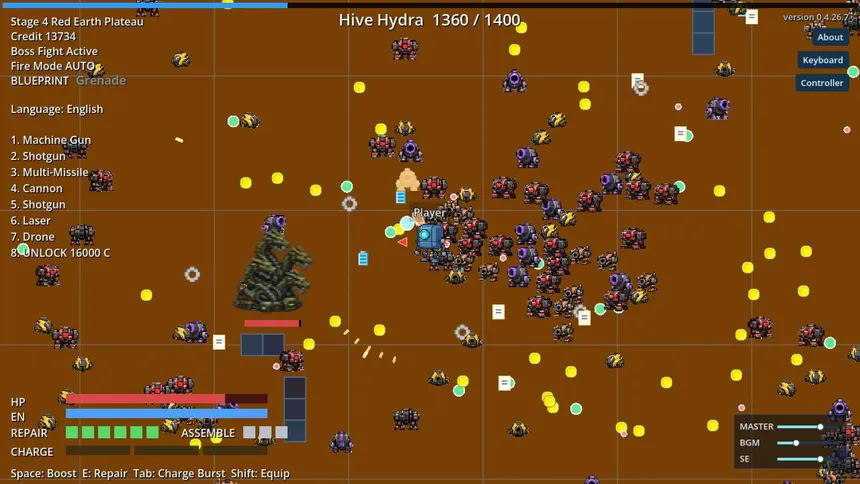 Скриншот 5 к игре OctoMech Survivors
