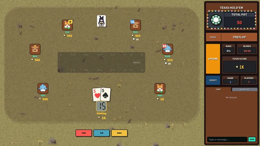 Скриншот 2 к игре Техасский холдем