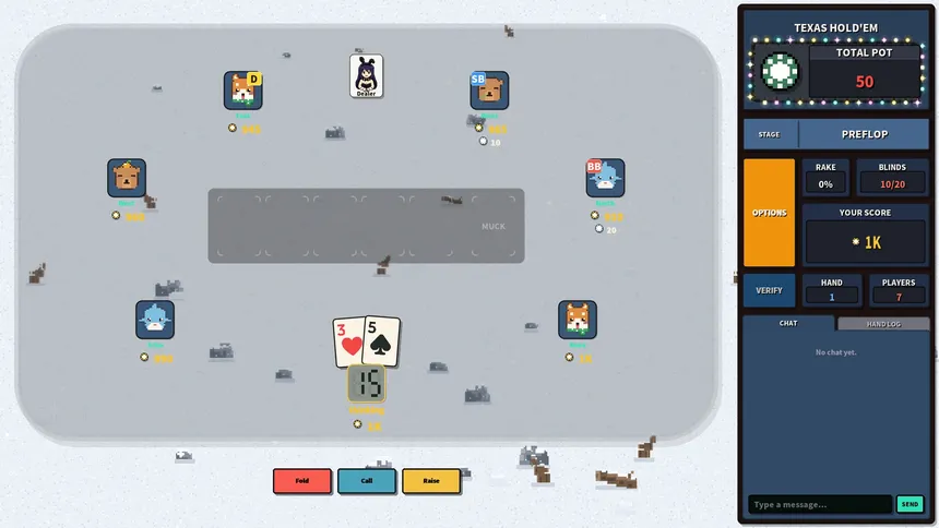 Скриншот 7 к игре Техасский холдем