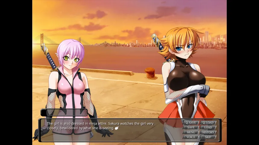 Скриншот 4 к игре Taimanin Asagi 2