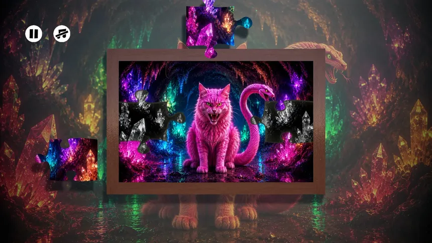 Скриншот 3 к игре Puzzles: Space Cats