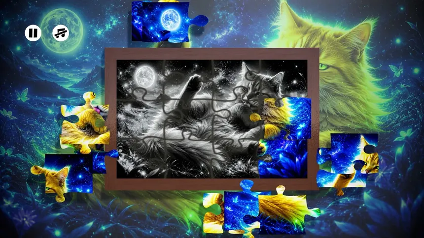 Скриншот 5 к игре Puzzles: Space Cats