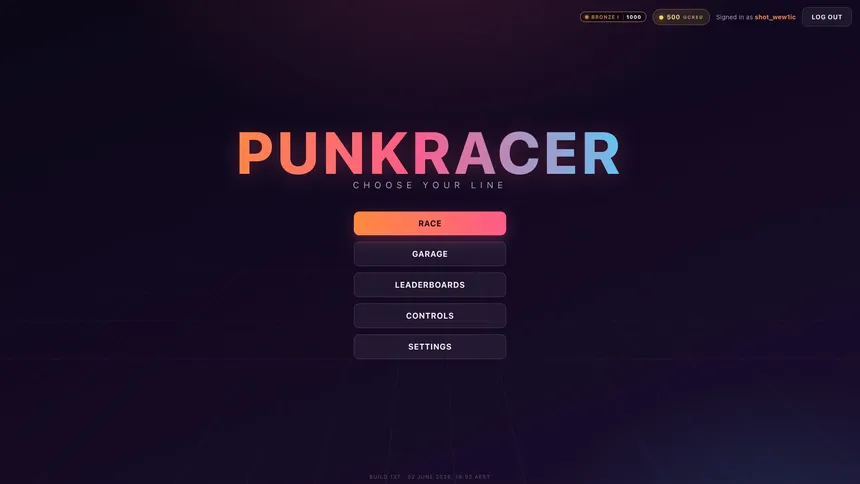 Скриншот 2 к игре Punk Racer