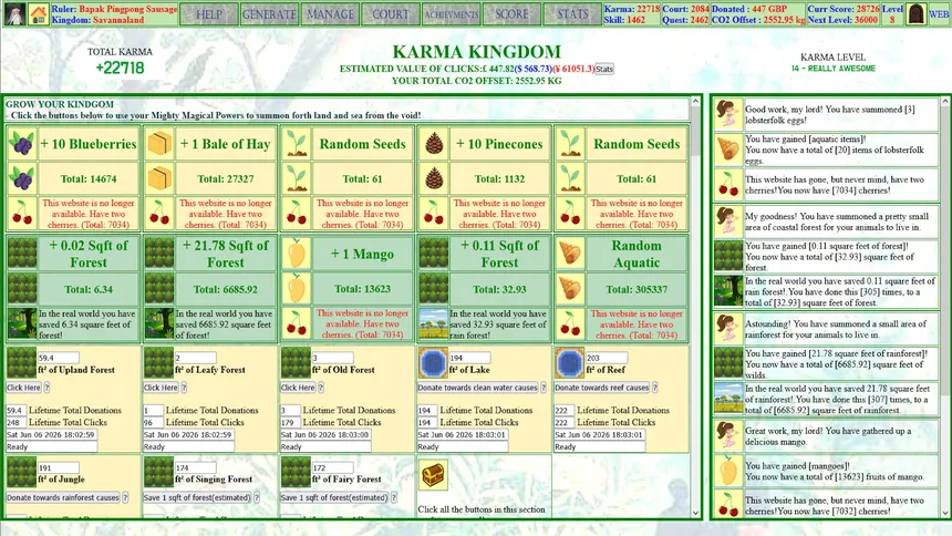 Скриншот 6 к игре Karma Kingdom