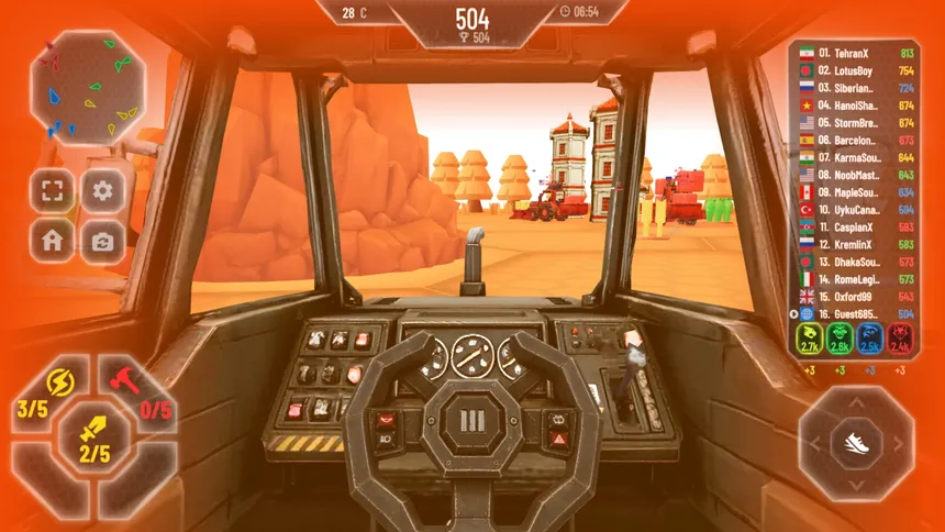 Скриншот 1 к игре Glowpits: Farmers Arena