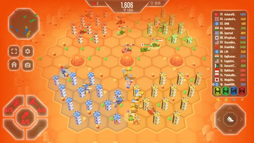 Скриншот 3 к игре Glowpits: Farmers Arena