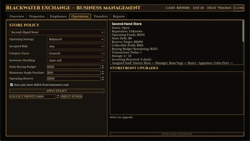 Скриншот 3 к игре Blackwater Exchange