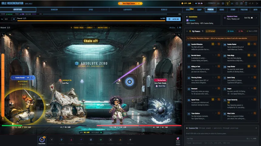 Скриншот 5 к игре Idle Regenerator