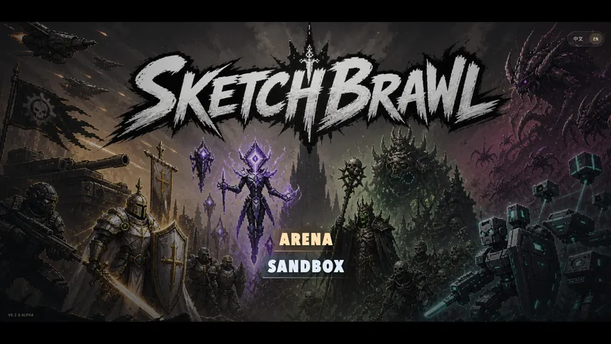 Скриншот 1 к игре SketchBrawl