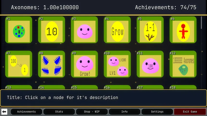 Скриншот 7 к игре Axomorph Idle