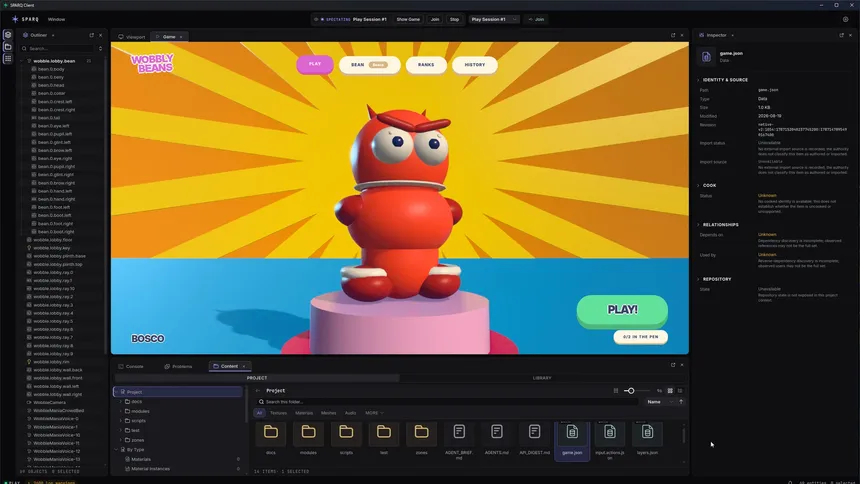 Скриншот 1 к игре SPARQ