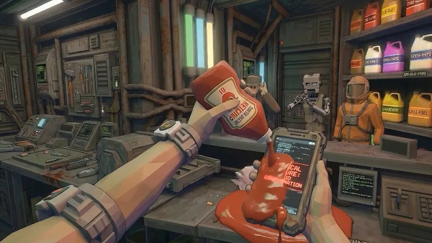 Скриншот 1 к игре Future Sauce Dispenser