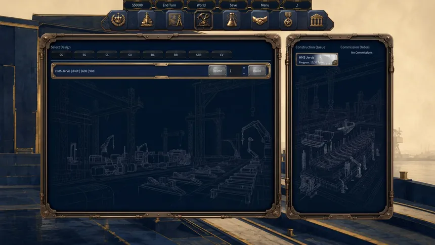 Скриншот 6 к игре Naval Supremacy