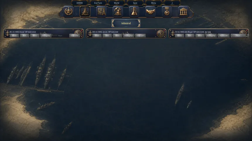 Скриншот 8 к игре Naval Supremacy