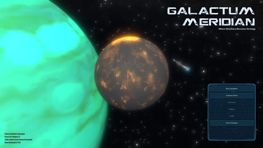 Скриншот 6 к игре Galactum Meridian