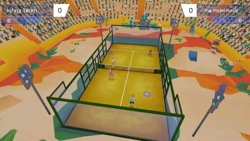 Скриншот 2 к игре Padel Pro World Tour
