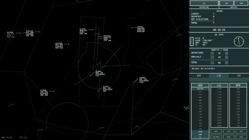 Скриншот 1 к игре MultiScope Air Traffic Control
