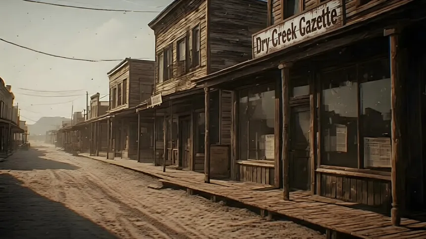 Скриншот 2 к игре Les Ombres de Dry Creek