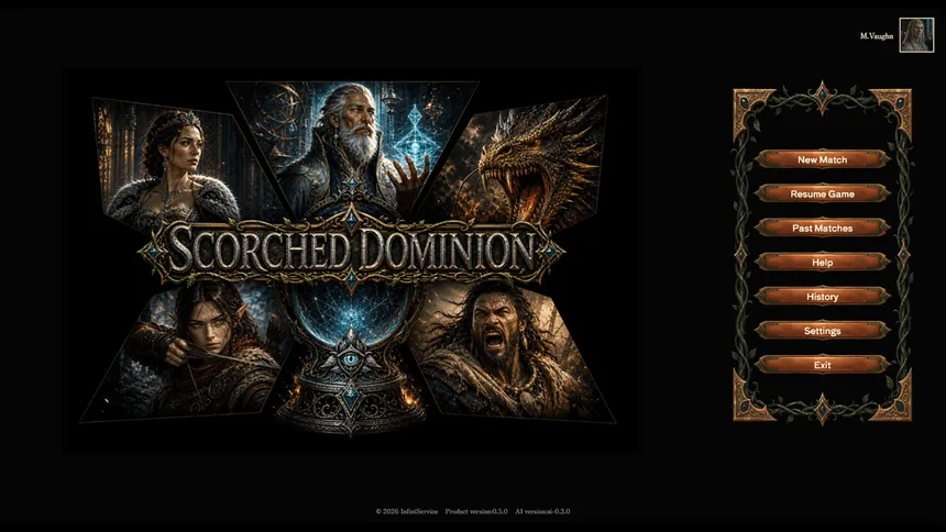 Скриншот 1 к игре Scorched Dominion