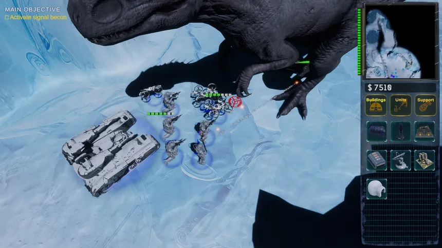 Скриншот 1 к игре Frozen Extinction