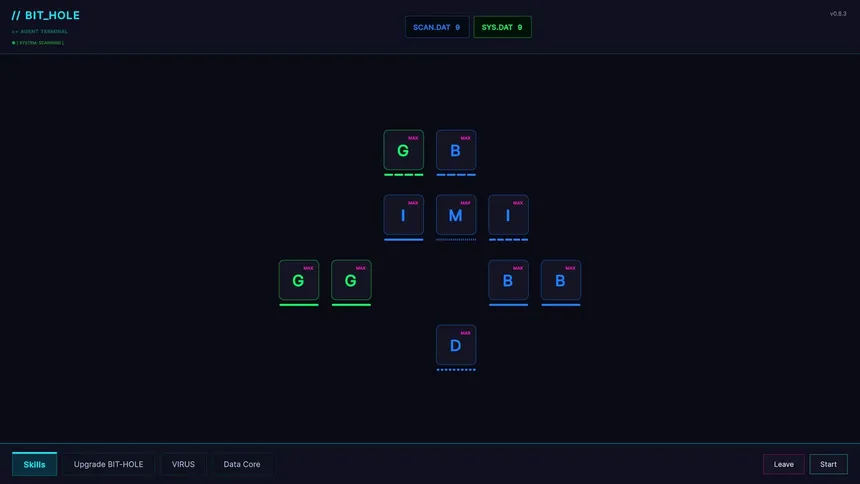 Скриншот 7 к игре BIT-HOLE: Neon Incremental